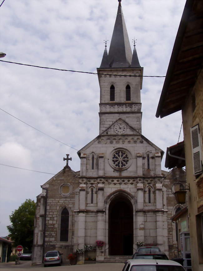 L'église du village - Saint-Martin-du-Mont (01160) - Ain