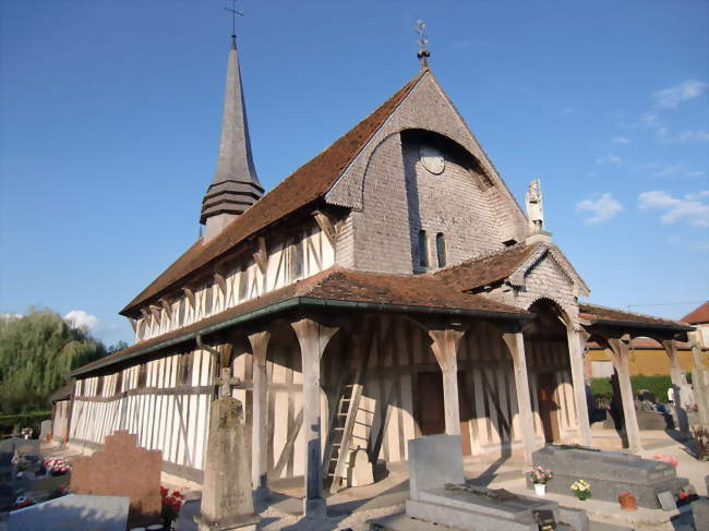 L'église Saint-Philippe-et-Saint-Jacques de Lentilles - Lentilles (10330) - Aube