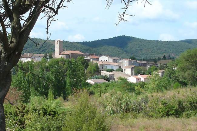 Vue du village - Albas (11360) - Aude