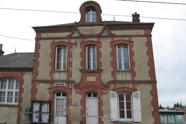 La mairie - Genneville (14600) - Calvados