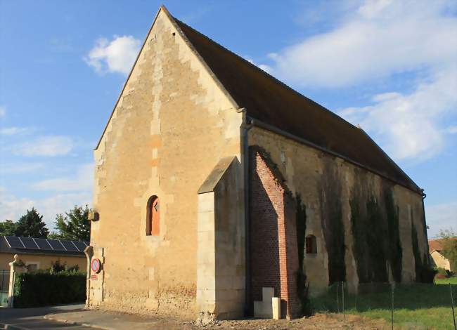 La grange aux dîmes de l'ancienne abbaye Sainte-Barbe - Mézidon-Canon (14270) - Calvados