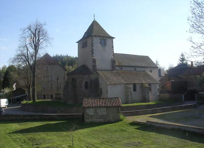 Saint-Poncy - l'église - Saint-Poncy (15500) - Cantal