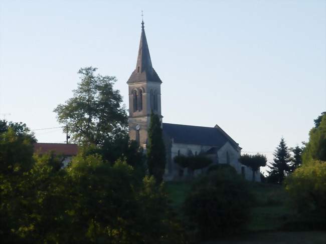 L\'église de La Barde - La Barde (17360) - Crédit photo: moi-meme