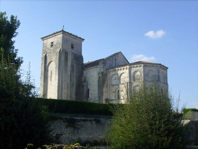 L'église romane de Beurlay - Beurlay (17250) - Charente-Maritime