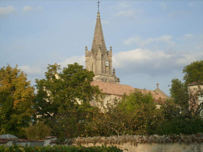 Le centre-bourg de Thénac - Thénac (17460) - Charente-Maritime
