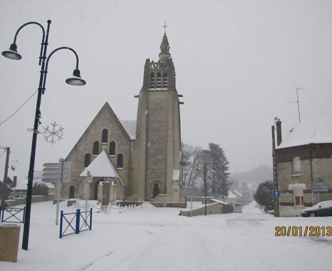 L'église Saint-Remi - Chavignon (02000) - Aisne