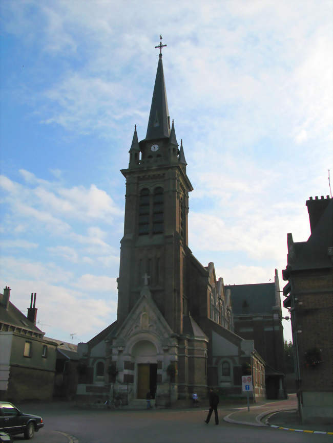L'église Sainte-Benoîte et Saint-Vaast - Origny-Sainte-Benoite (02390) - Aisne