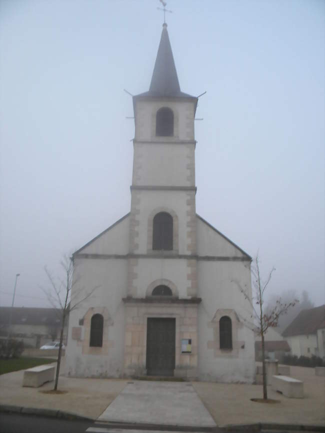 Église saint Nicolas - Saint-Nicolas-lès-Cîteaux (21700) - Côte-d'Or