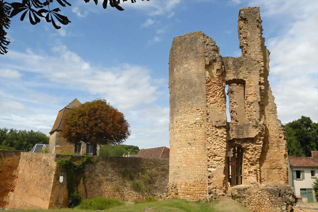Les ruines du château de Lostanges, à Sainte-Alvère - Sainte-Alvère (24510) - Dordogne
