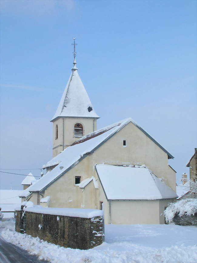 l'église - Burgille (25170) - Doubs