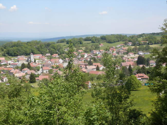 Vue du village - Villars-lès-Blamont (25310) - Doubs