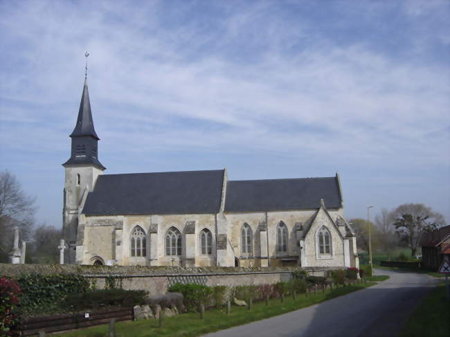 Église Saint-Melaine - Berville-sur-Mer (27210) - Eure