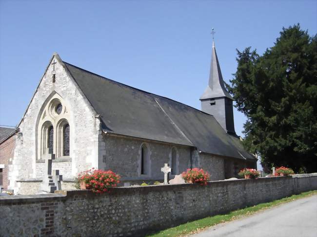 L'église Saint-Thibaut-et-Saint-Médard - Saint-Mards-de-Blacarville (27500) - Eure