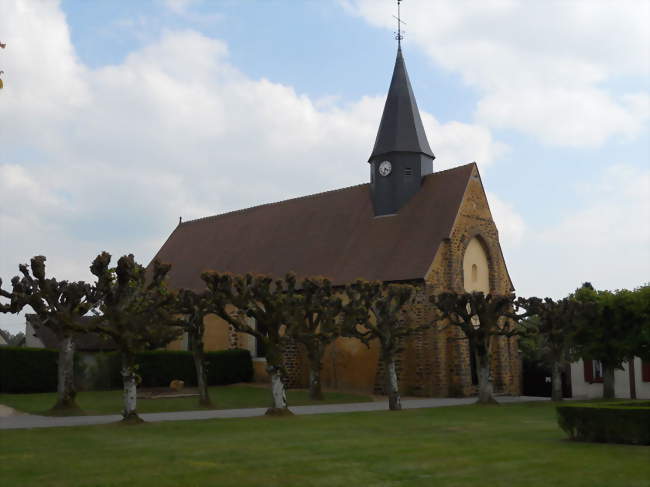 L'église Saint-Martin - La Croix-du-Perche (28480) - Eure-et-Loir