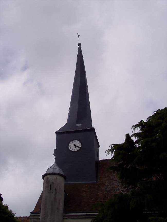 Clocher de l'église - Houville-la-Branche (28700) - Eure-et-Loir