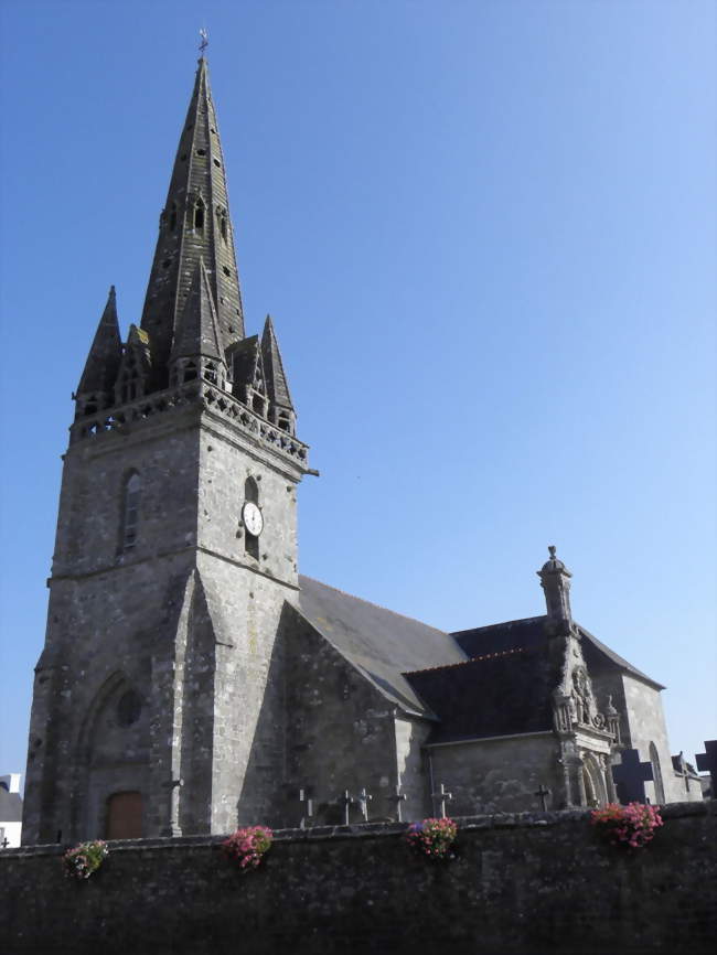 Tour-clocher de l'église Saint-Hervé - Lanhouarneau (29430) - Finistère