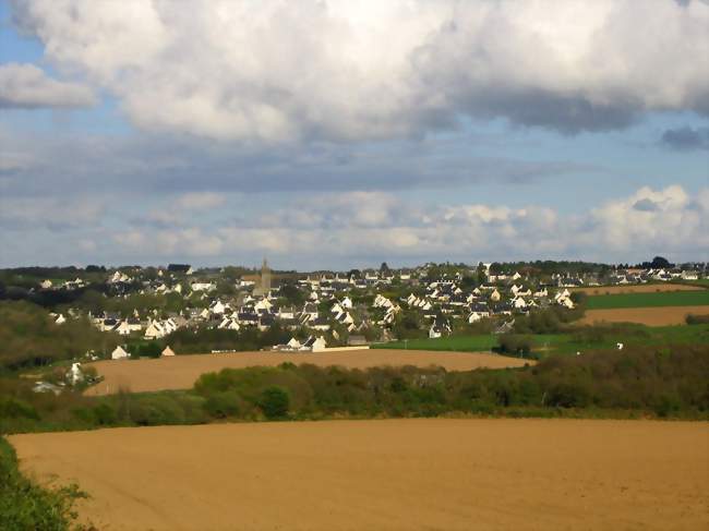 Vue d'ensemble de Saint-Thégonnec - Saint-Thégonnec (29410) - Finistère