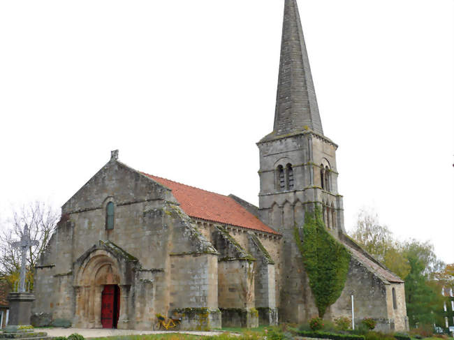 L'église de la Sainte-Trinité - Autry-Issards (03210) - Allier