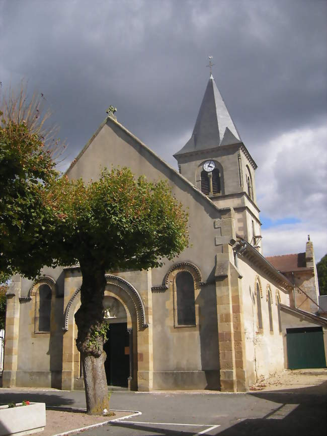 L'église de Saint-Ennemond - Saint-Ennemond (03400) - Allier