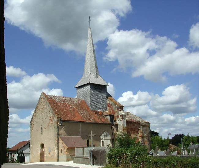 Église Saint-Romain - Tortezais (03430) - Allier