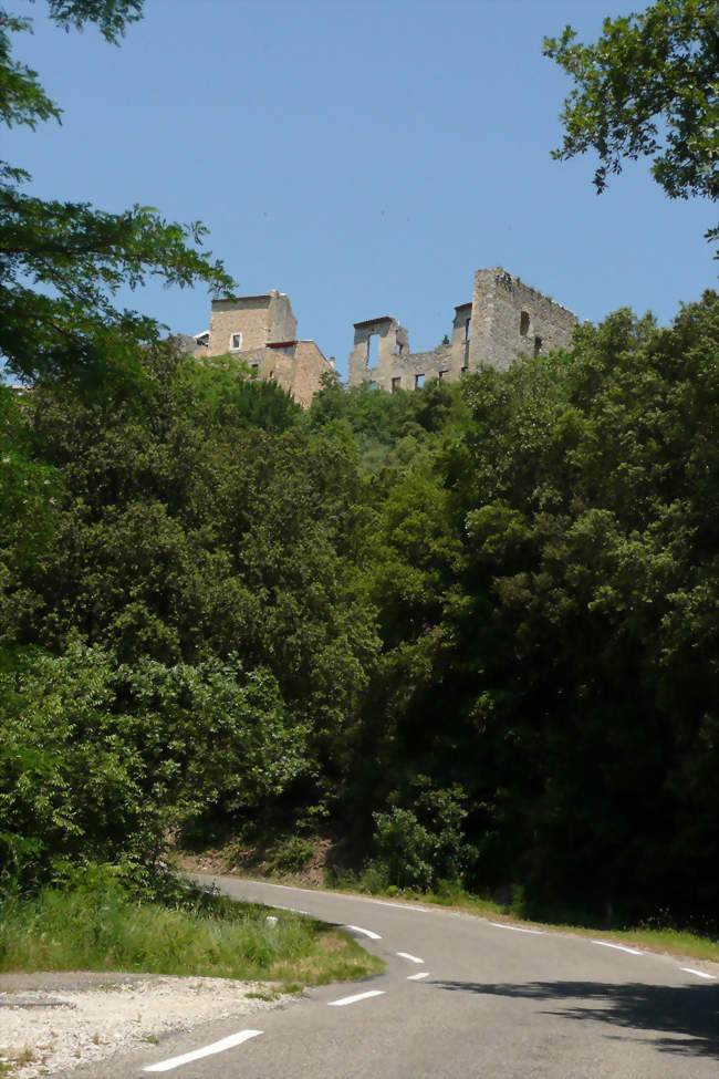 Ruines du château de Cornillon - Cornillon (30630) - Gard