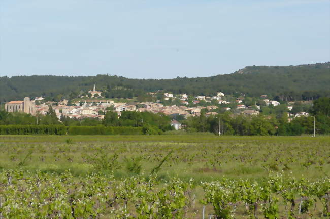 Vue sur Laudun - Laudun-l'Ardoise (30290) - Gard