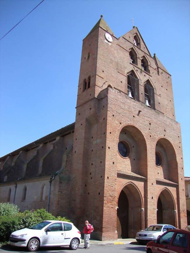 Église de Baziège - Baziège (31450) - Haute-Garonne