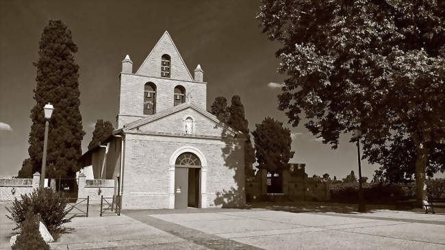 L'église Saint-Martial - Mondouzil (31850) - Haute-Garonne