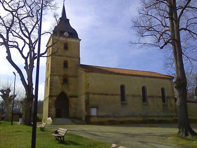 L'église Saint-Laurent-de-Theus - Ladevèze-Rivière (32230) - Gers