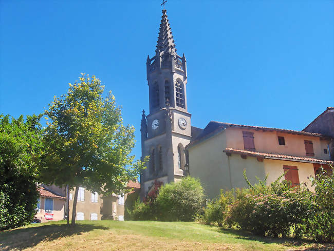 L'église de Lupiac - Lupiac (32290) - Gers