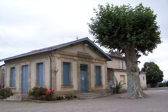 La mairie (juil 2011) - Bernos-Beaulac (33430) - Gironde