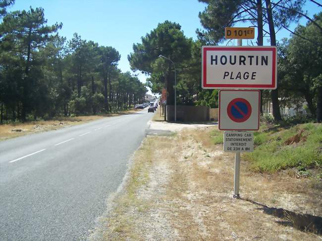 Arrivée à Hourtin-Plage, à quelques km d'Hourtin centre - Hourtin (33990) - Gironde