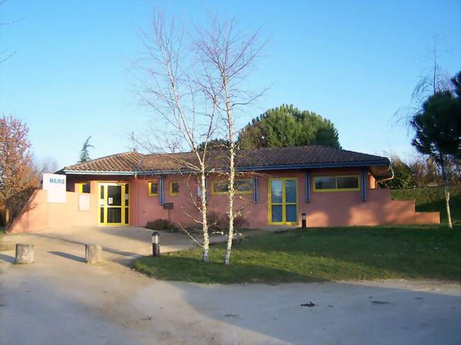 La mairie (fév 2010) - Lignan-de-Bazas (33430) - Gironde