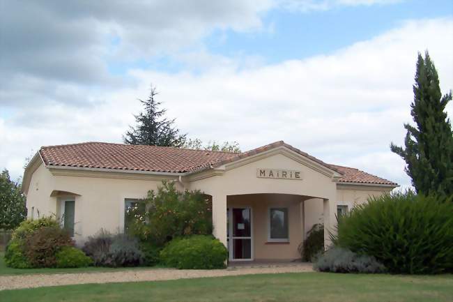 La mairie (août 2011) - Mesterrieux (33540) - Gironde