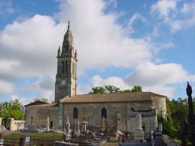 L'église de Sainte-Eulalie - Sainte-Eulalie (33560) - Gironde