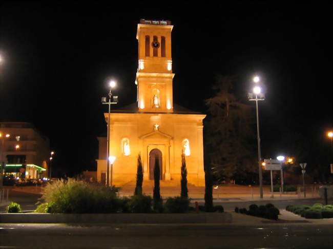 Église de Talence illuminée - Talence (33400) - Gironde