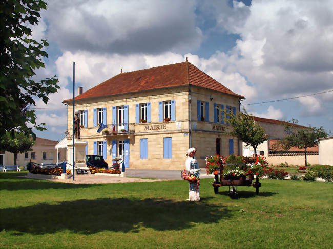 La mairie de Valeyrac - Valeyrac (33340) - Gironde