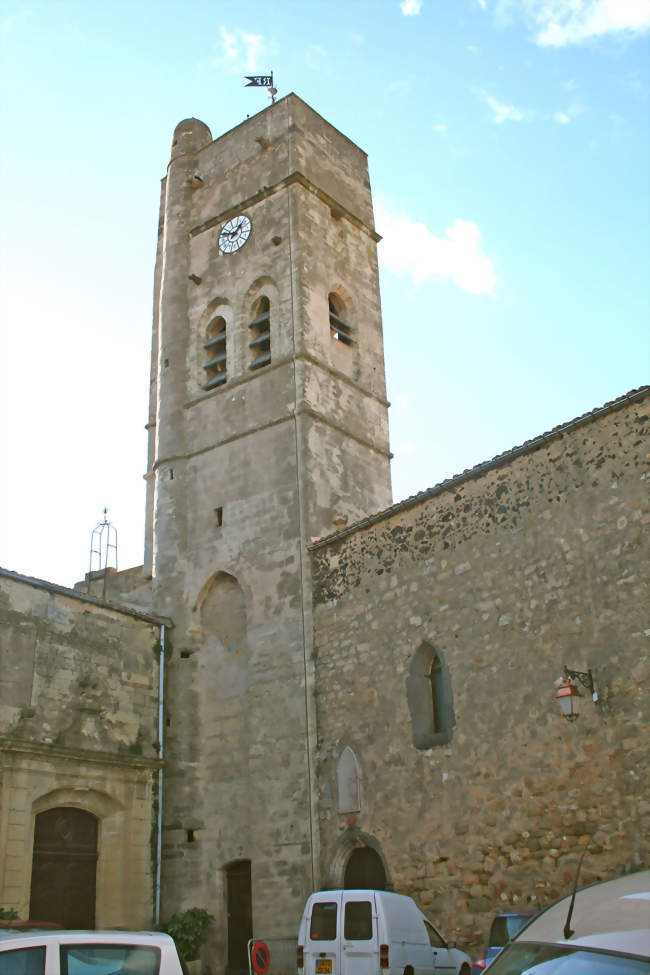 L'église fortifiée Saint-Cyr-et-Sainte-Julitte - Pomérols (34810) - Hérault