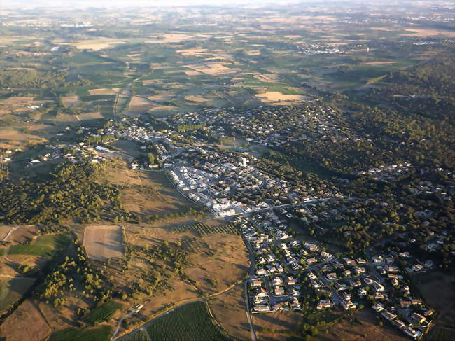 Vue aérienne - Restinclières (34160) - Hérault
