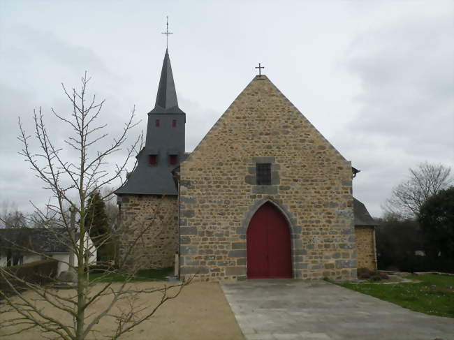 Église Saint-Armel - Langouet (35630) - Ille-et-Vilaine