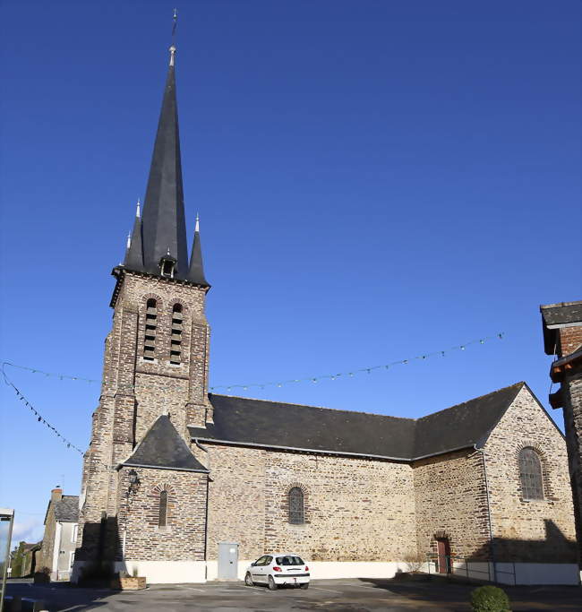 L'église Sacré-Cur - Le Petit-Fougeray (35320) - Ille-et-Vilaine