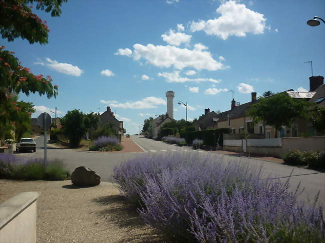 La rue du Lavoir - Chezelles (36500) - Indre