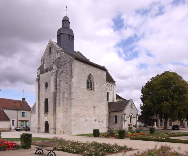 L'abbatiale Saint-Genou - Saint-Genou (36500) - Indre