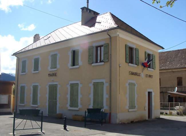 La mairie - Saint-Baudille-et-Pipet (38710) - Isère