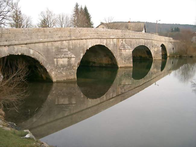 Pont-du-Navoy - le pont du XVIIIe siècle - Pont-du-Navoy (39300) - Jura