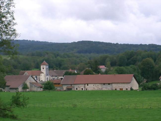 Saffloz - le quartier de l'église - Saffloz (39130) - Jura