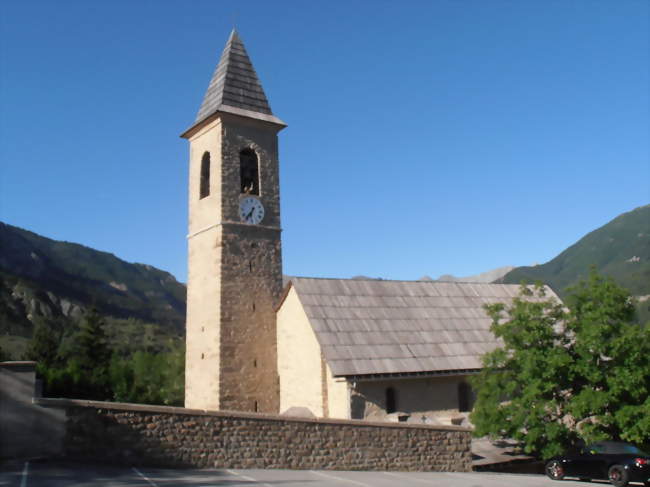 Église paroissiale - Villars-Colmars (04370) - Alpes-de-Haute-Provence