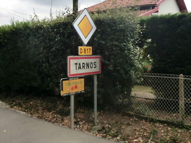 Panneau d'entrée dans Tarnos - Tarnos (40220) - Landes