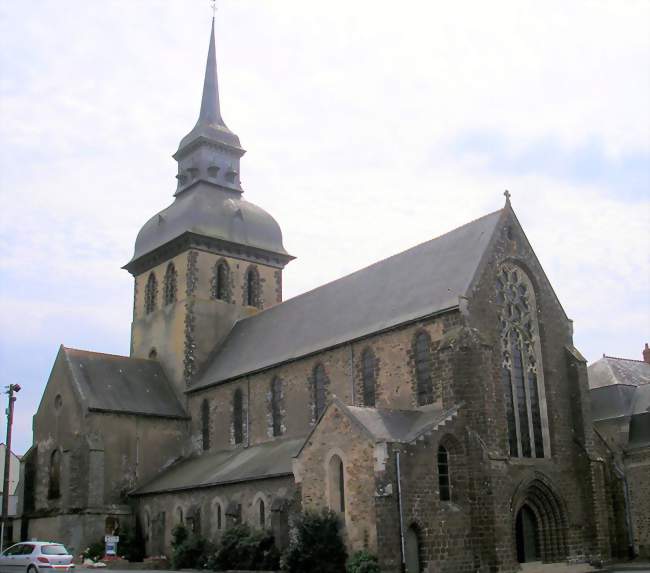 Église abbatiale de Saint-Gildas - Saint-Gildas-des-Bois (44530) - Loire-Atlantique