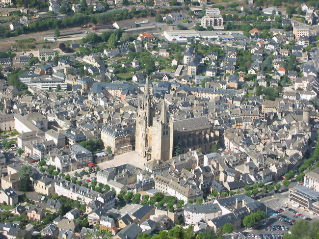 Vue aérienne de la cathédrale (Photo par civodule)